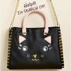 Betsey Johnson Cat Purse